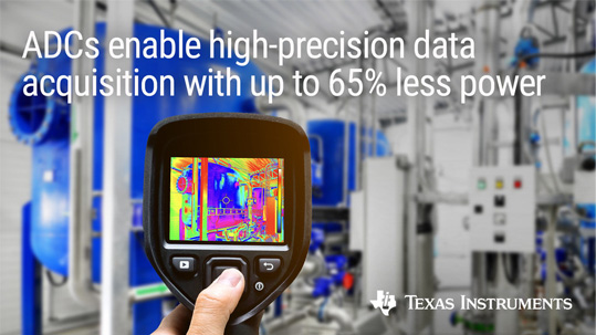 TI narrows the gap between high speed and accuracy through its new SAR ADC series